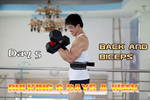 Thể hình tăng cơ 6 buổi - B5 Lưng xô tay trước