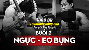 LB2 - Thể hình cường độ rất cao cơ ngực và eo bụng