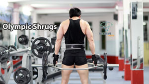 Olympic Shrugs Tập cơ cầu vai toàn diện