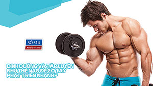 Cổ tay thường bị đau khi thực hiện các bài tập tay với tạ