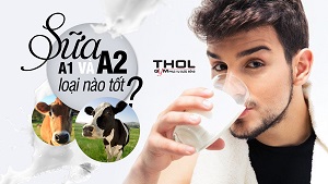 Sữa A1 và sữa A2 là gì ? Loại nào tốt cho sức khỏe - THOL