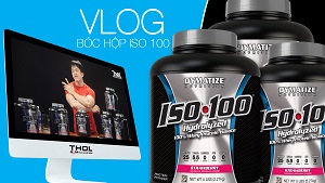 Vlog-ISO 100-Vua của Whey Protein, nhanh và tinh khiết nhất