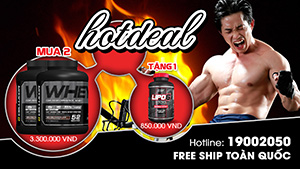 Mua 2 Cor whey performance tặng ngay 1 Lipo 6 black cao cấp