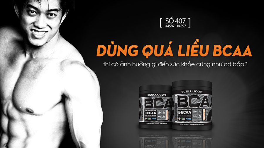 Gymer cần chú ý khi sử dụng BCAA làm nước giải khát