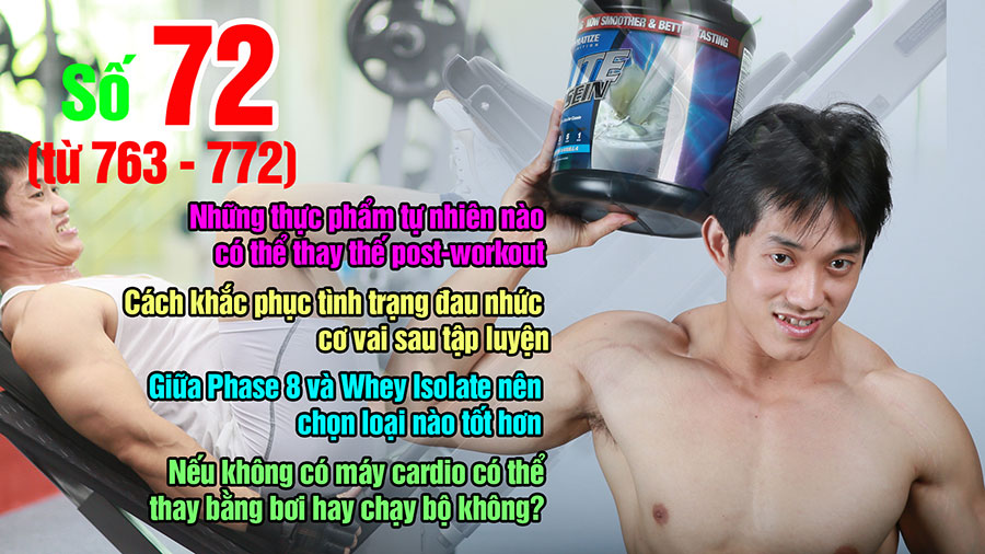 Những thực phẩm tự nhiên nào có thể thay thế cho Post – workout?