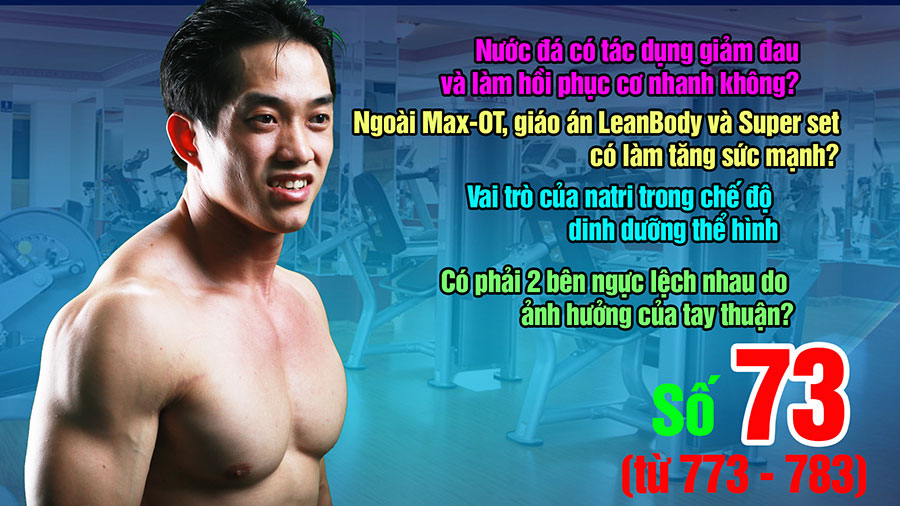 Vai trò của Natri (Sodium) trong chế độ dinh dưỡng thể hình