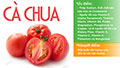 Giá trị dinh dưỡng của cà chua chín. Thực phẩm giàu xơ và vitamin E