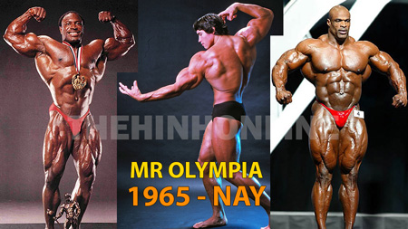 Nhà vô địch Mr Olympia từ 1965 đến nay