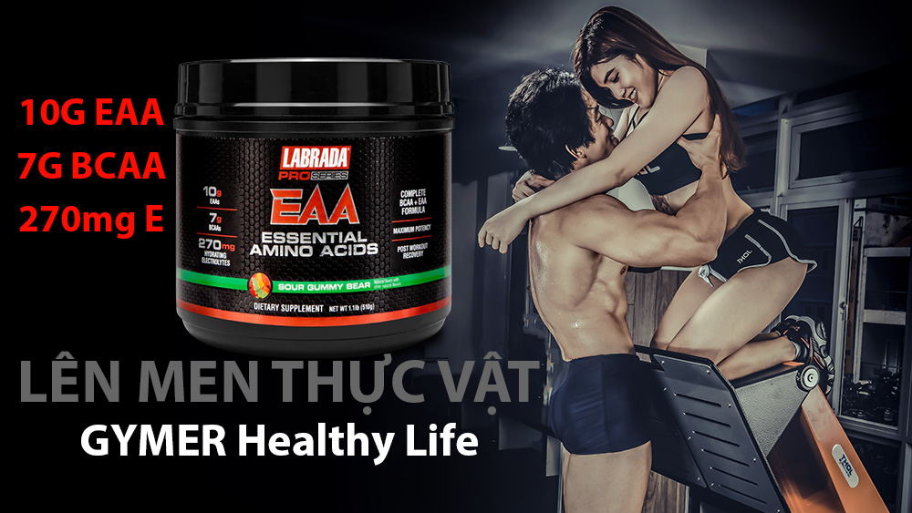 Giải mã Pro Series EAAs với 10g EAAs 7g BCAA của Hunter Labrada