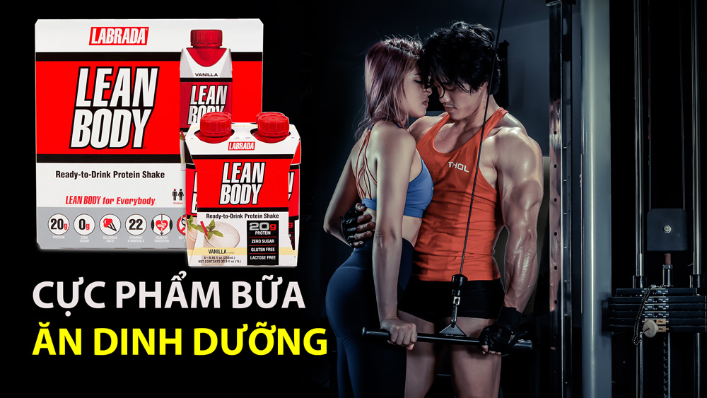 RTD LeanBody dạng nước là gì mà Giá mắc hơn MRP Powder nhiều?