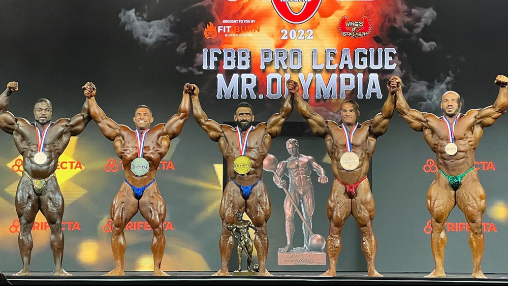 Kết quả cuộc thi Mr Olympia 2022 tiền thưởng tất cả các hạng mục