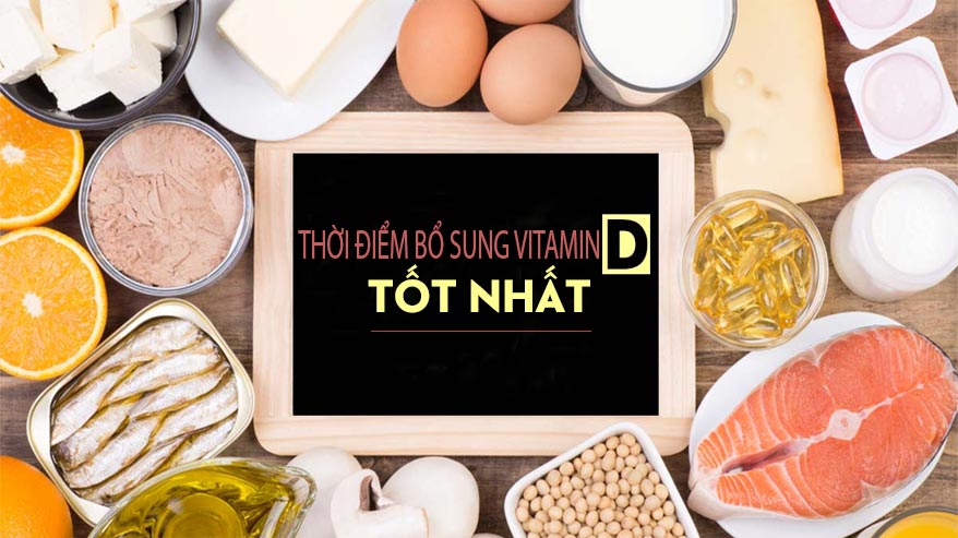 Thời điểm bổ sung vitamin D tốt nhất cho gymer