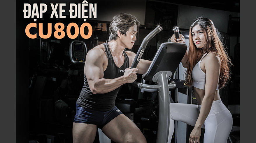 Cardio Giảm Mỡ Giảm Cân đạp xe điện CU800