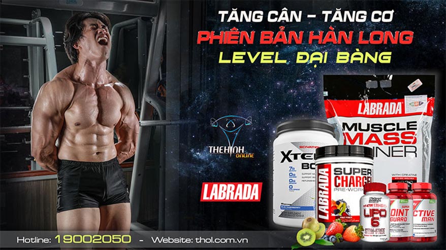 Hàng Long - Bí kiếp tăng cơ bắp và sức mạnh gymer