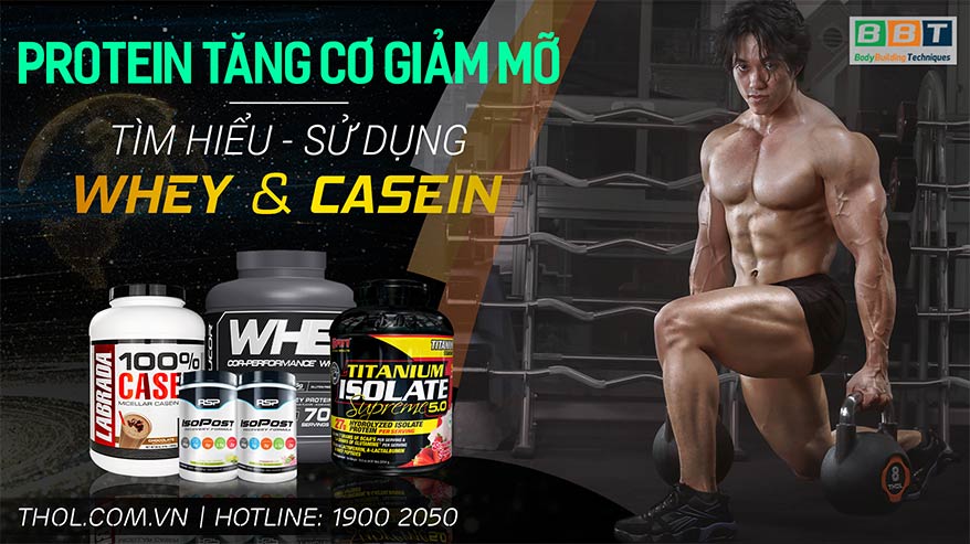PROTEIN Có thật sự Tăng cơ giảm mỡ?