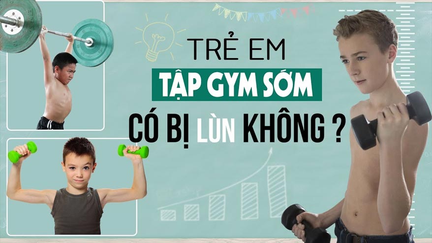 Trẻ em có nên tập gym để phát triển cơ?
