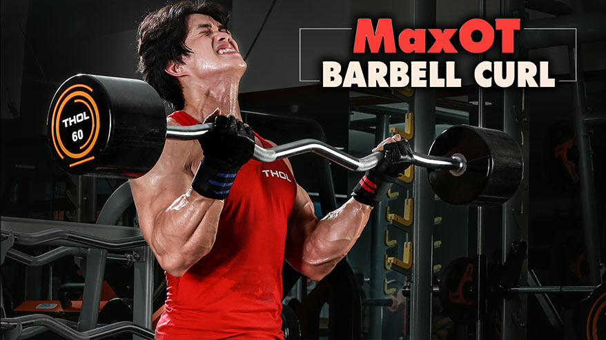 Max-OT - Barbell Curl - Cách tập tay trước với tạ đòn - THOL