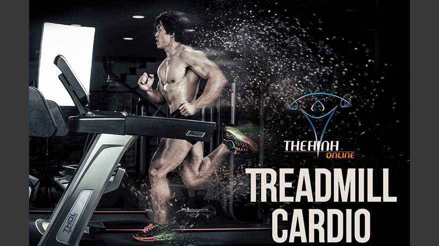 Cardio giảm cân Máy chạy bộ tốt tim mạch cơ thể săn chắc