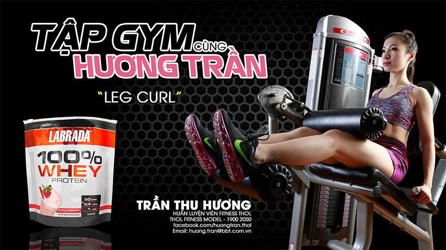 Legs Curl - Móc đùi sau, giảm mỡ, săn chắc mông đùi cho nữ