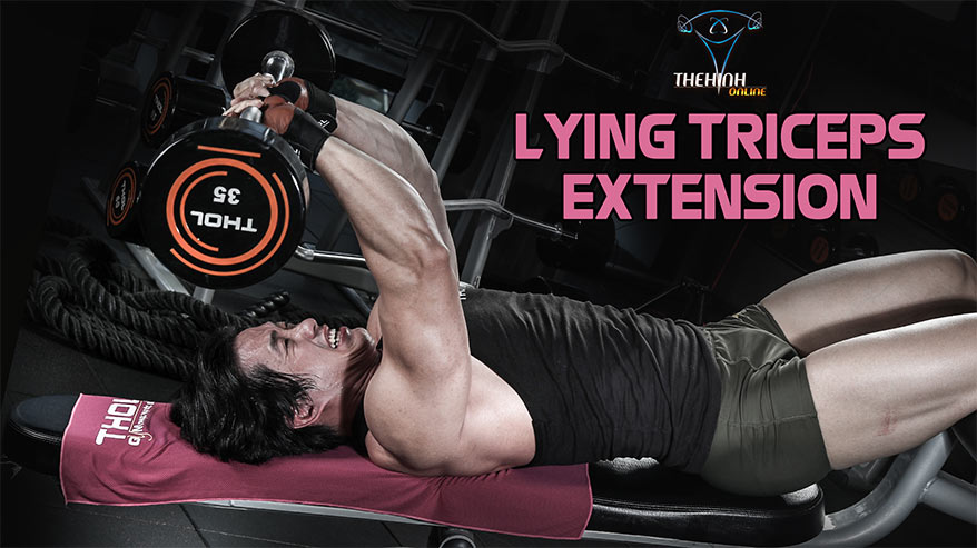 Max-OT Lying Triceps Extension - Tập tay sau to khỏe - THOL