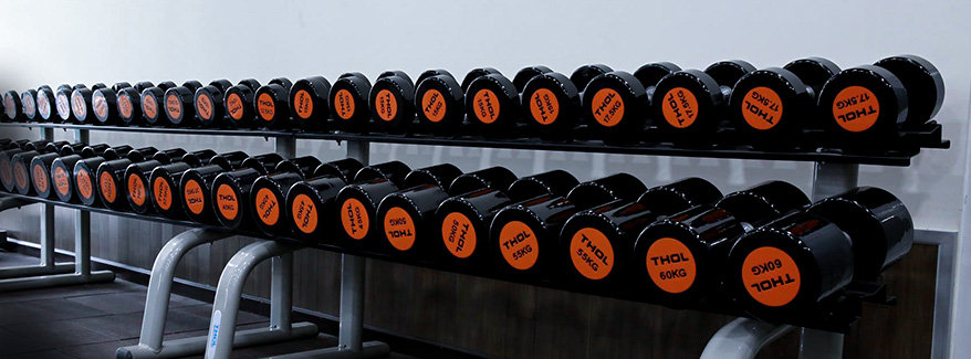 Dàn Dumbbell đen bóng đẳng cấp - THOL