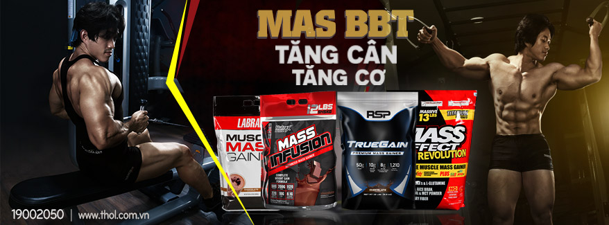 Mass BBT bulking tăng cân tăng cơ chất lượng - THOL